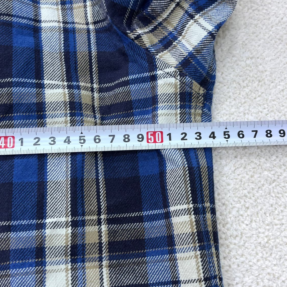 S 라코스테 플래드 플란넬 셔츠 0310E 상품이미지6