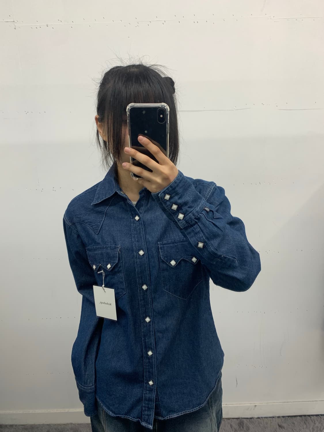 Rock mount ranchwear 데님 웨스턴 셔츠 상품이미지2