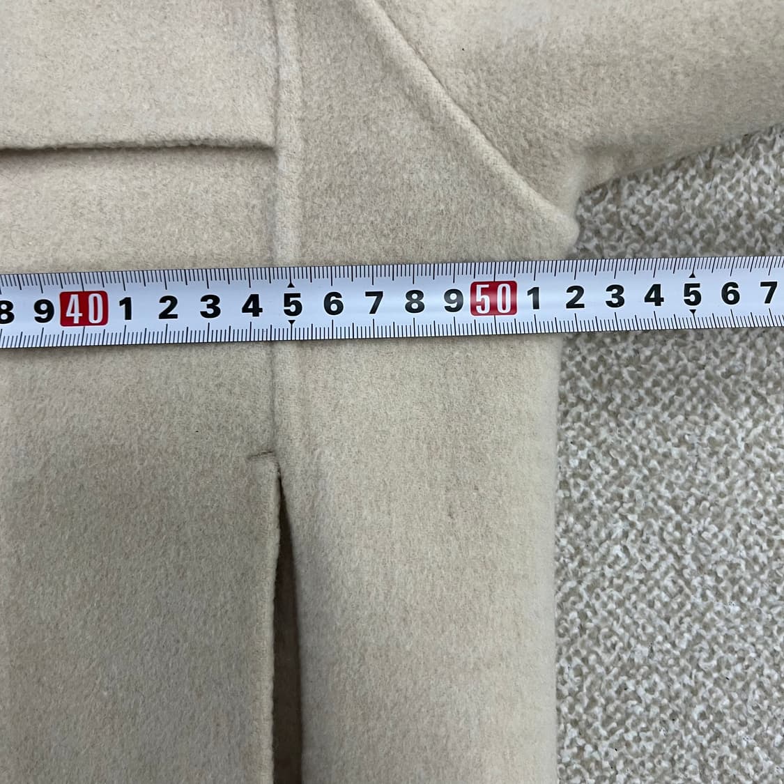 55 쏘울 울 실크 반코트 (전체오염) 0224M 상품이미지7