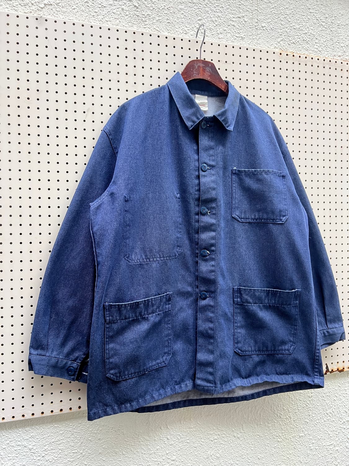OLD VINTAGE DENIM FRENCH WORK 빈티지프렌치워크자켓 상품이미지5