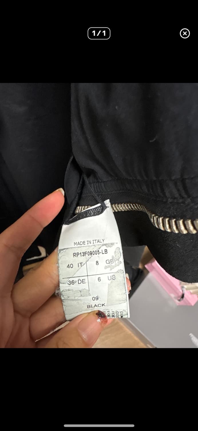 릭오웬스 하이넥레더코트 40 상품이미지4