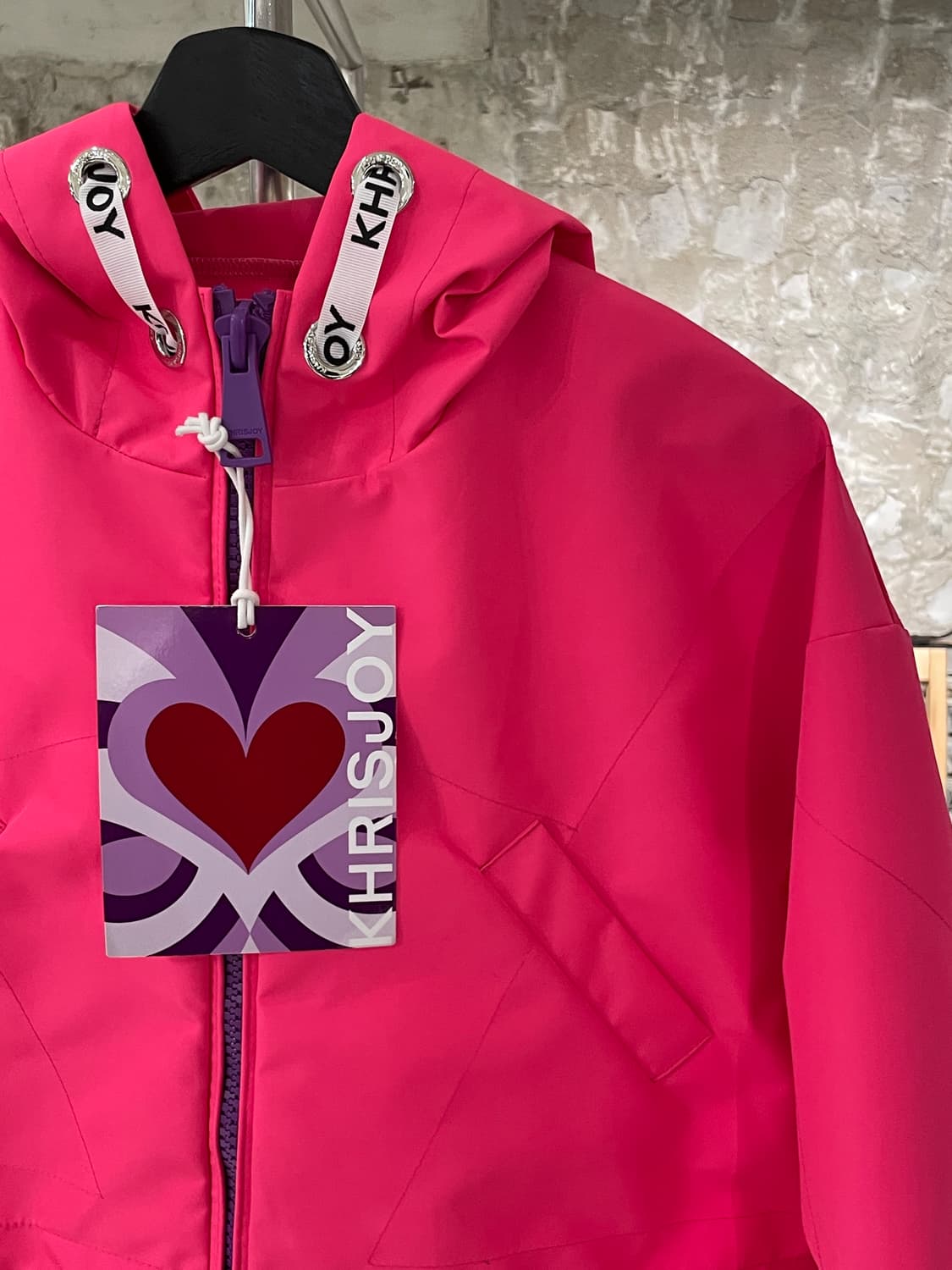 크리스조이 키즈 플라밍고 크롭 윈드브레이커 상품이미지3