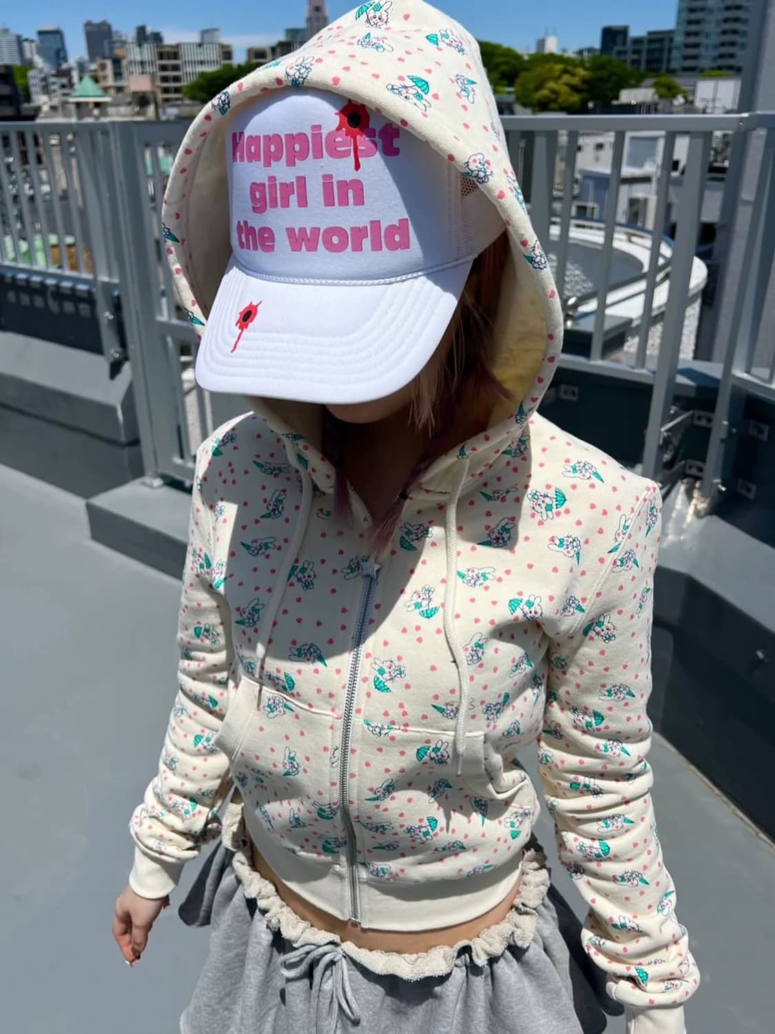 애슐리윌리엄스 토끼 후드집업 상품이미지5