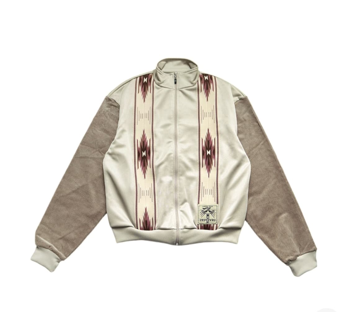 (새상품)캐피탈 스무스 저지 코치 & 제피르 트랙 자켓 베이지 상품이미지1