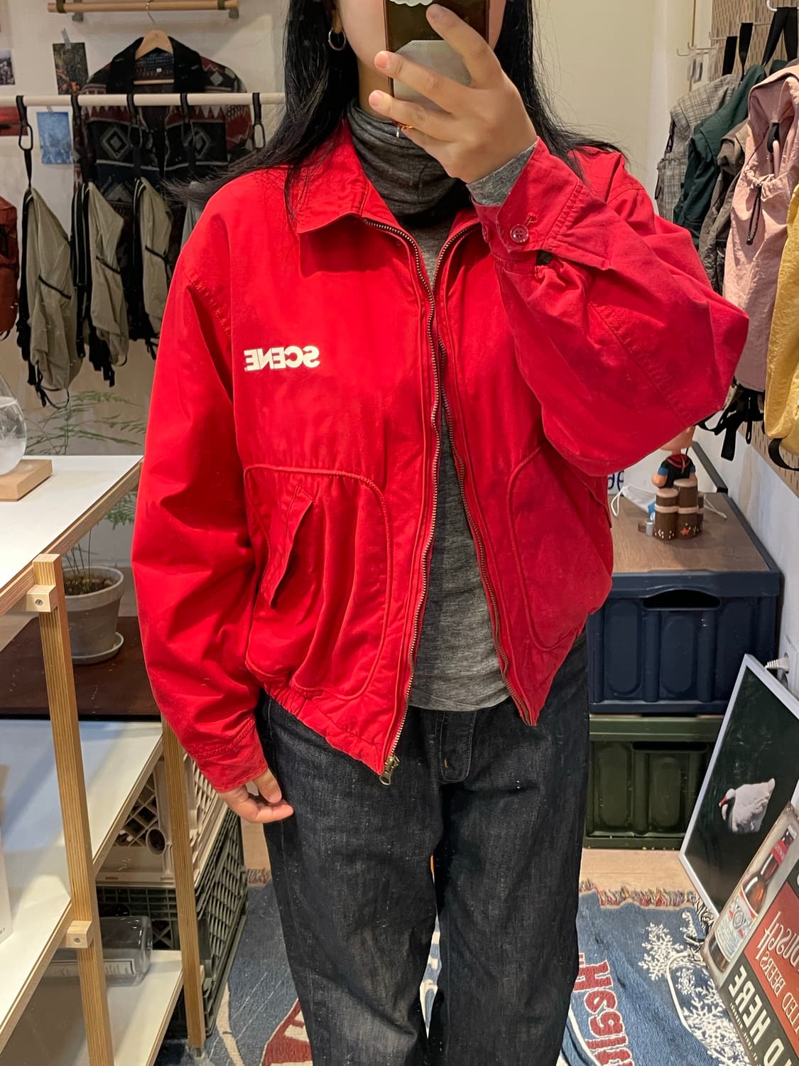 엔지니어 디테일 워크 봄버블루종 상품이미지2