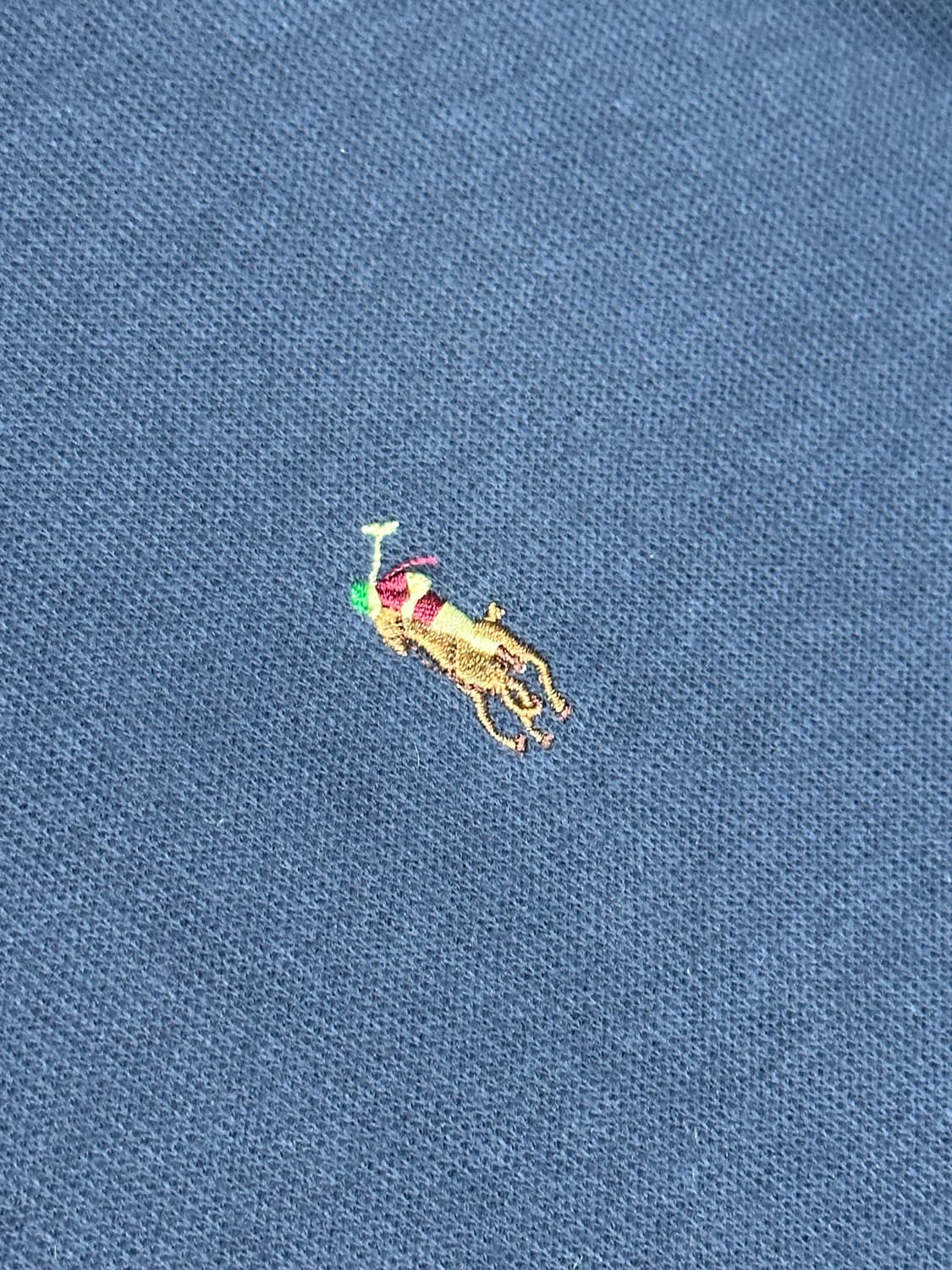 폴로 최신형 반집업 니트 긴팔 상품이미지5