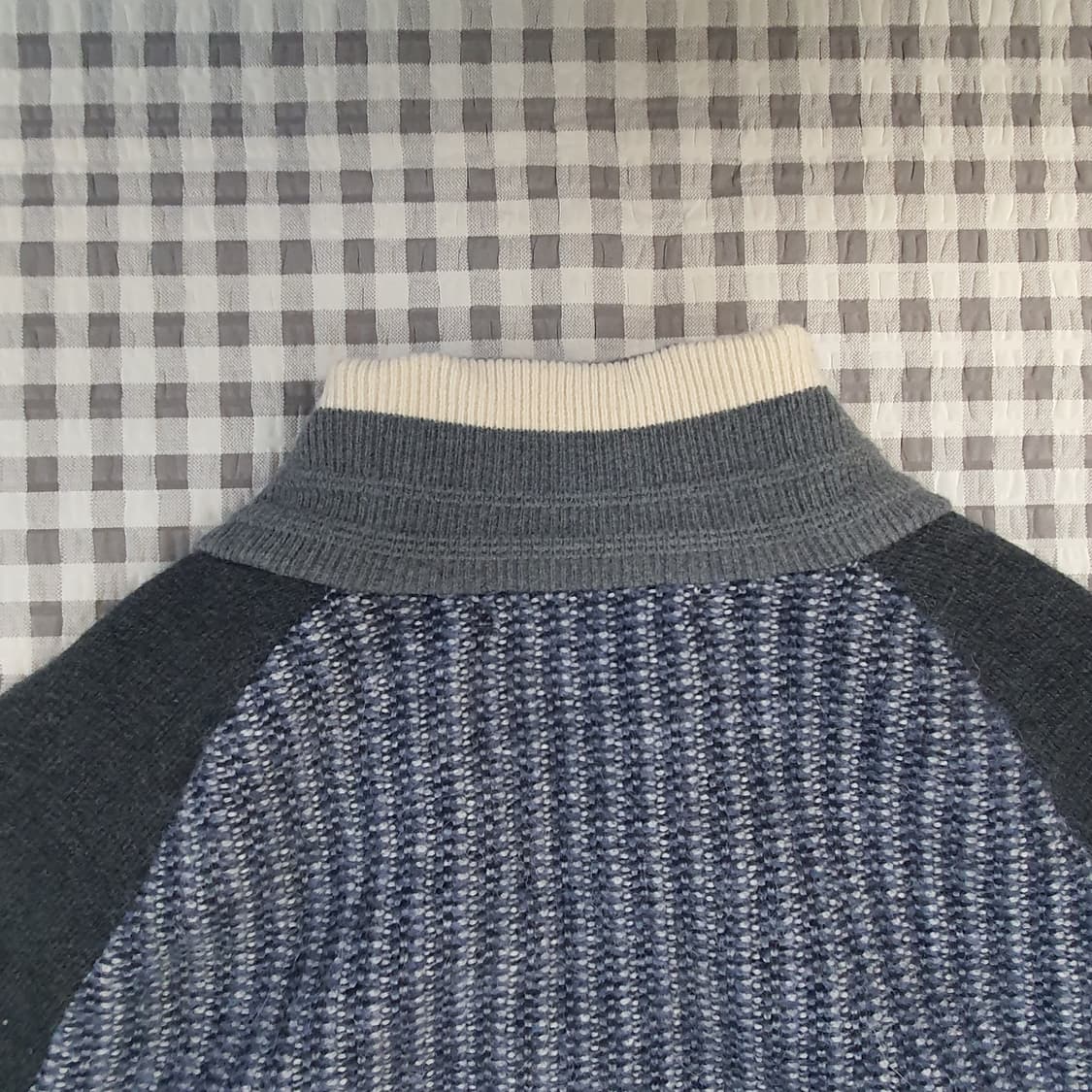 한섬 시스템 니트 블루종 가디건 남자95 상품이미지8