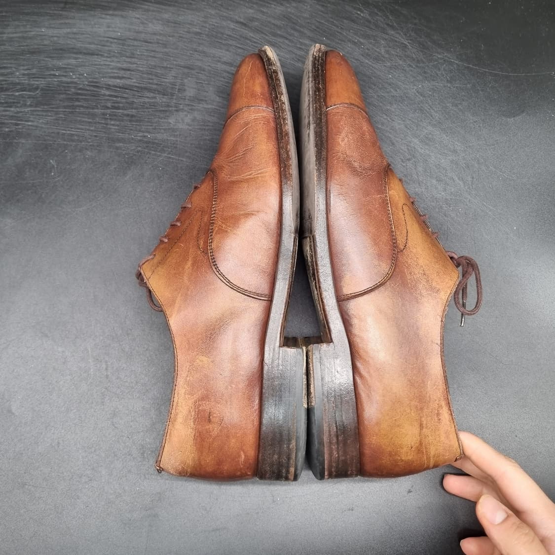 금강헤리티지리갈 남성구두 실사이즈270 상품이미지5