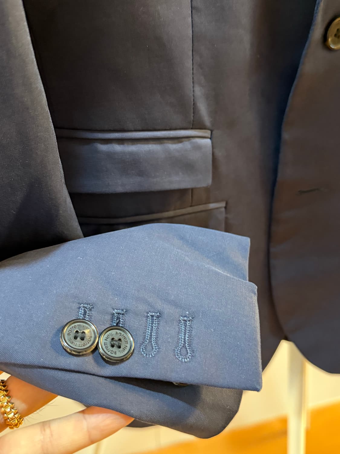 코튼 싱글 블레이저  상품이미지2