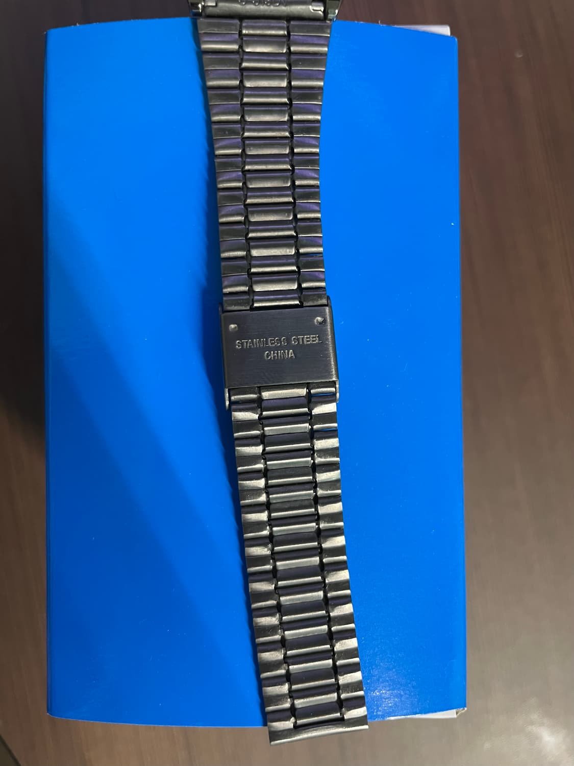 카시오 메탈 시계 청판 모델 aq-230gg 상품이미지6