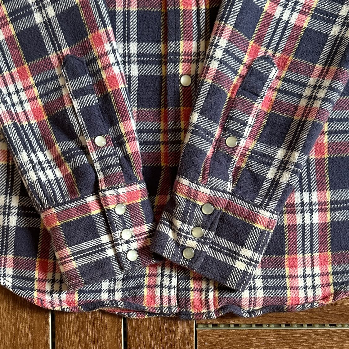Wrangler flannel check western shirts 상품이미지5