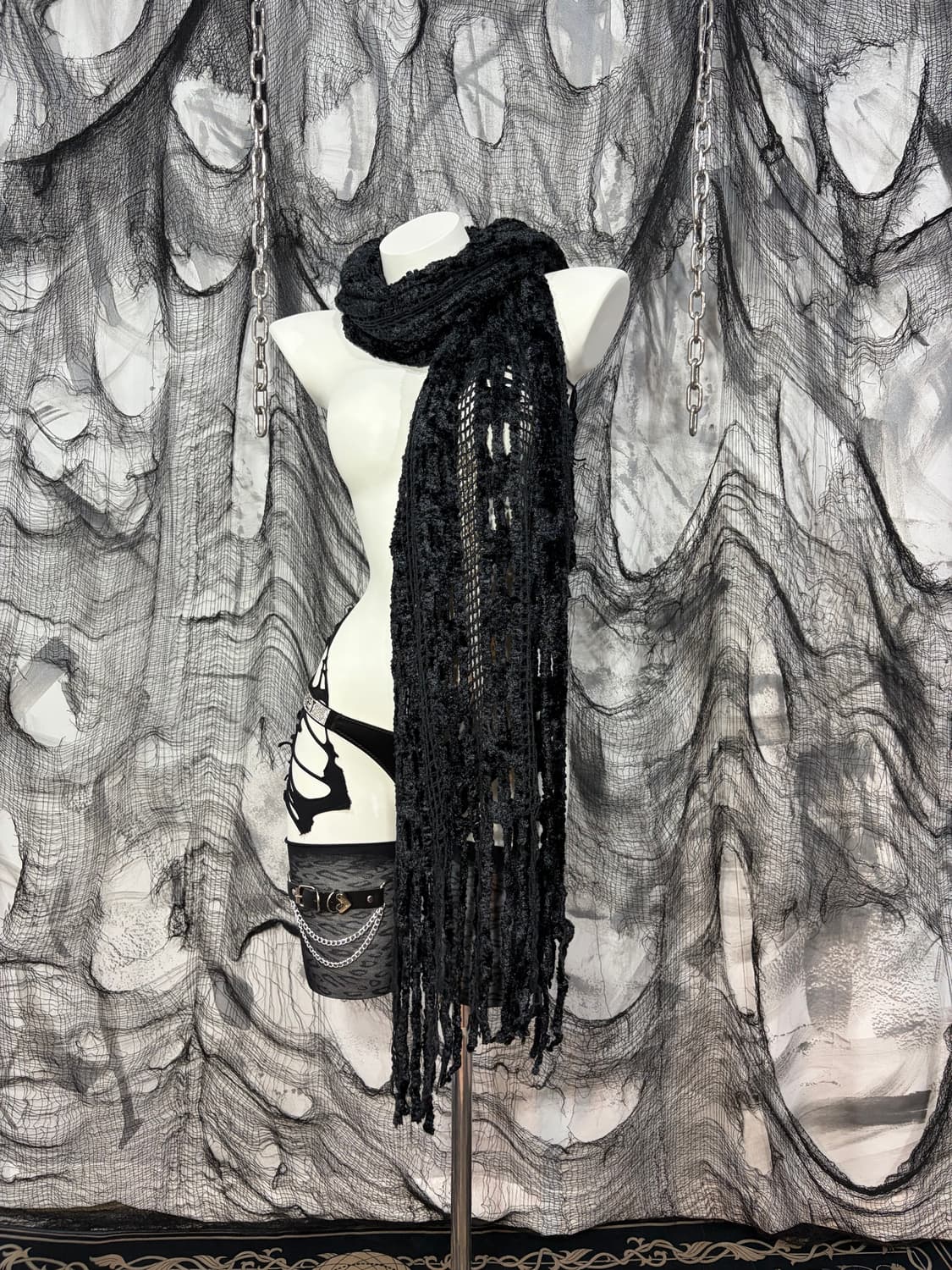 mesh vtg scarf 상품이미지3