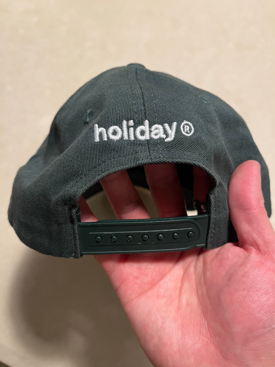 그린 홀리데이 볼캡 상품이미지2