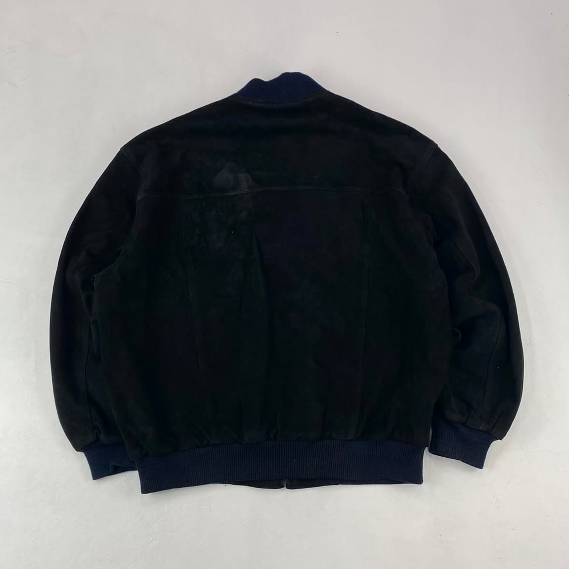 빈티지 미치코 양가죽 블랙 스웨이드 자켓 (105) 상품이미지2