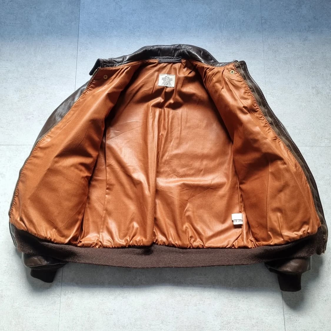 70s 아비렉스 A-2 플라이트 자켓 44sz 상품이미지7