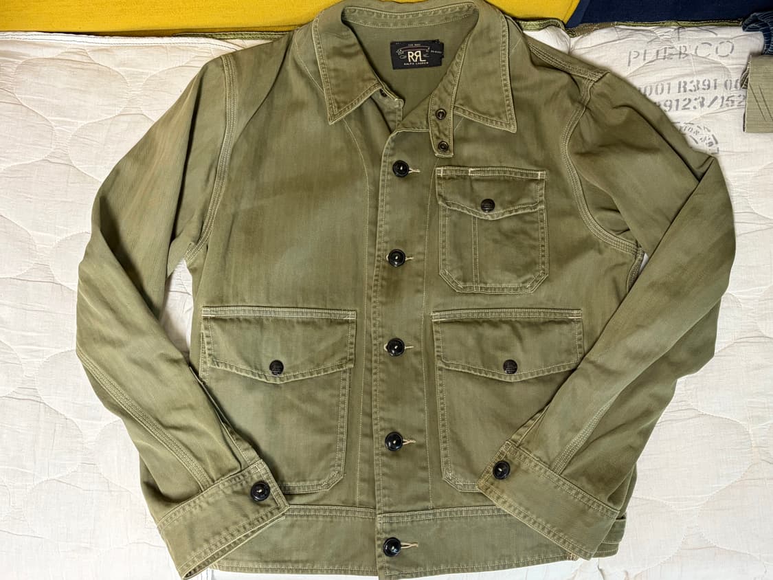 RRL 정글클로스 덱자켓 레어템 S 상품이미지1