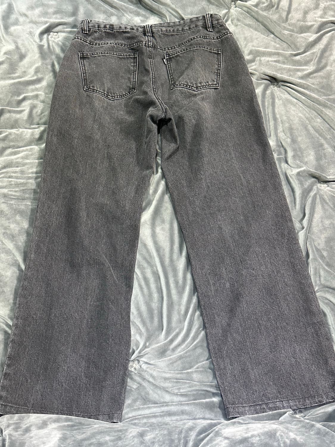 토피 와이드 데님팬츠 M 상품이미지2