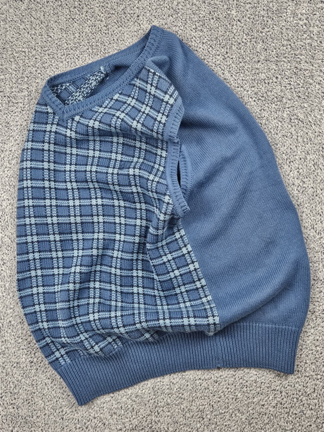 폴로랄프로렌 체크패턴 코튼 니트 베스트 (170[M~L])/ 10495 상품이미지2