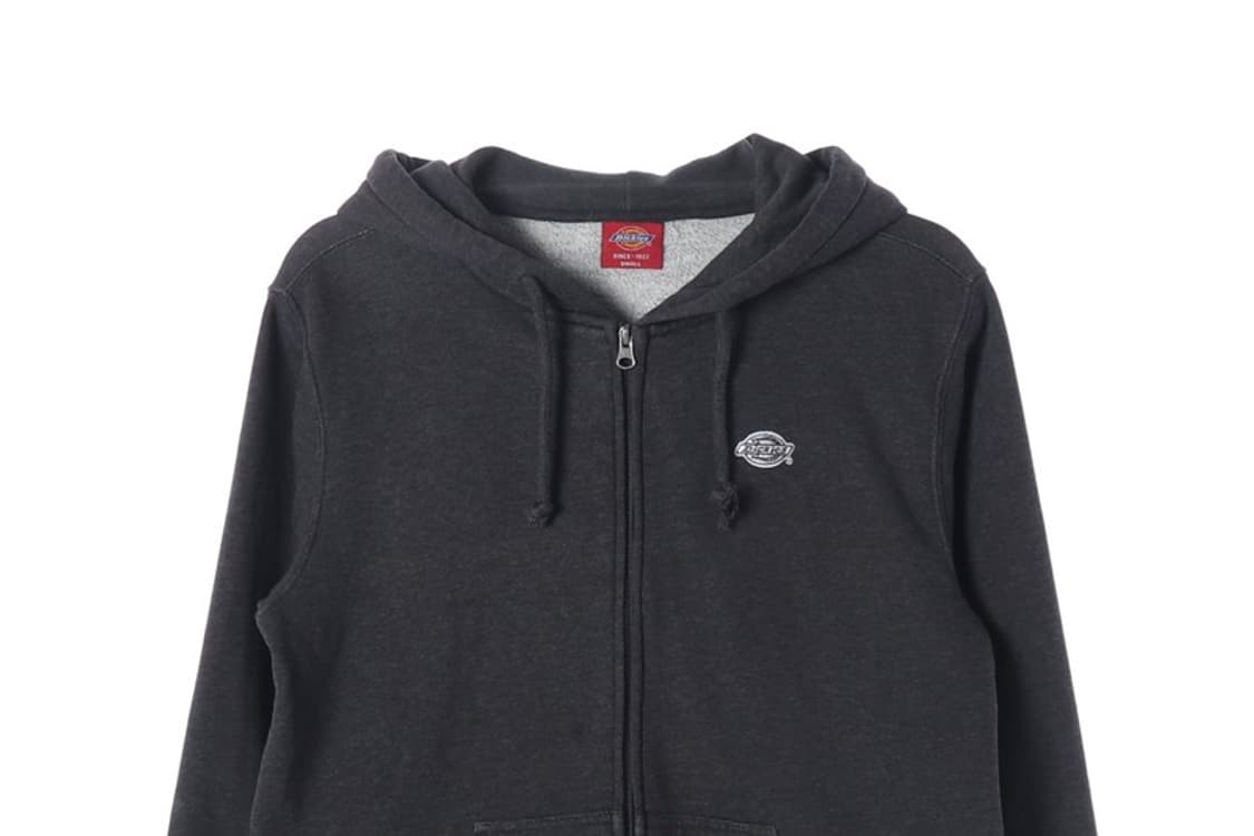 디키즈 스몰 로고 기모 후드 집업 S 상품이미지3