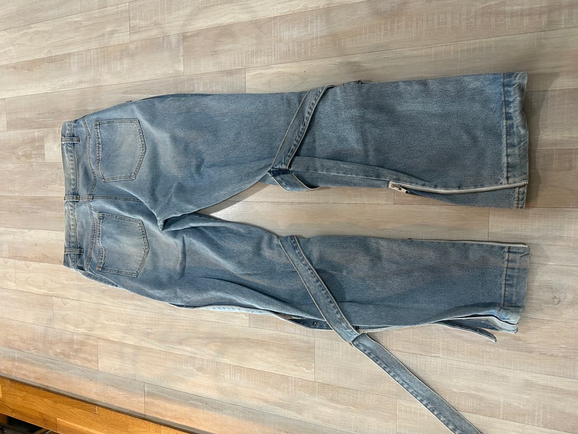 51퍼센트 데님 바지 판매합니다 1사이즈 상품이미지2