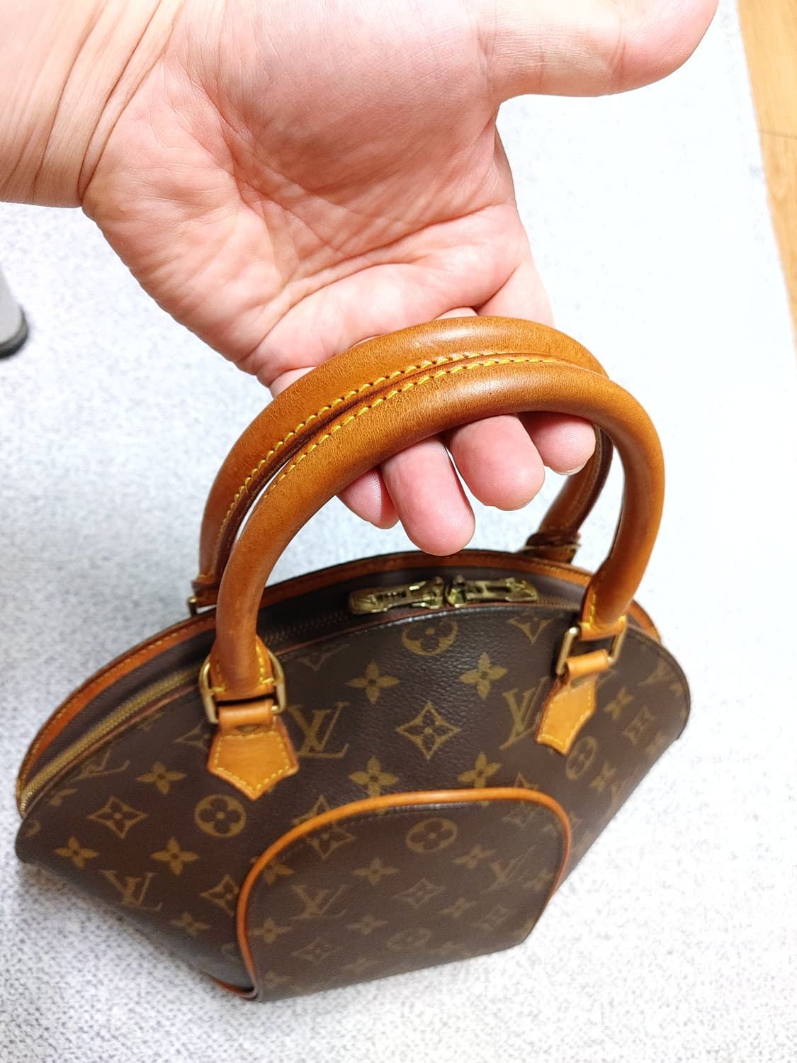 정품 클래식 루이비통 엘립스 pm 빈티지 토트백 상품이미지6