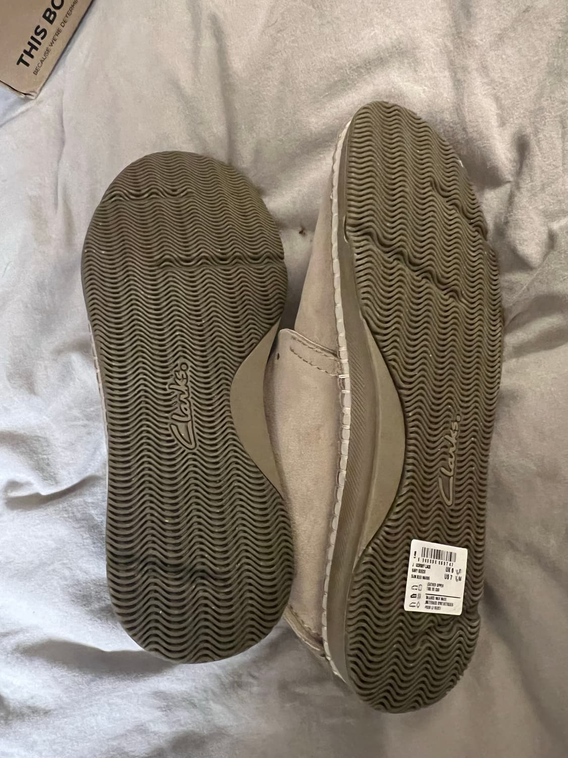 클락스 스니커즈 샌드그레이 260 새제품 상품이미지7