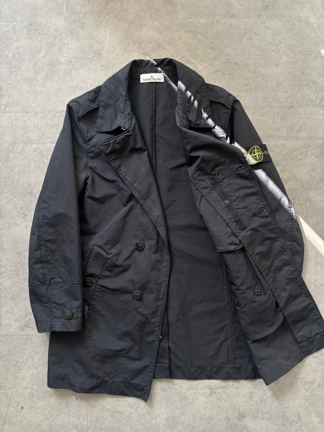 Stone Island 스톤아일랜드 네이비 데이비드 TC 코트 상품이미지2