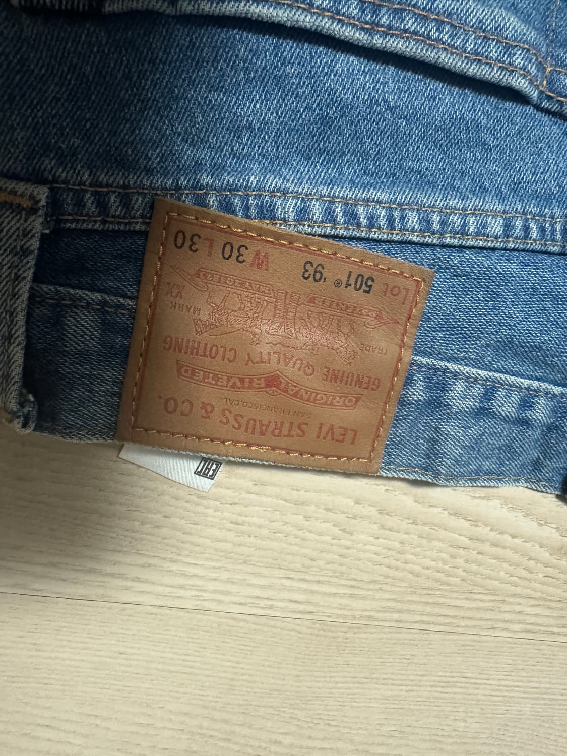 리바이스 501 93 프리미엄라인 30X30 상품이미지3