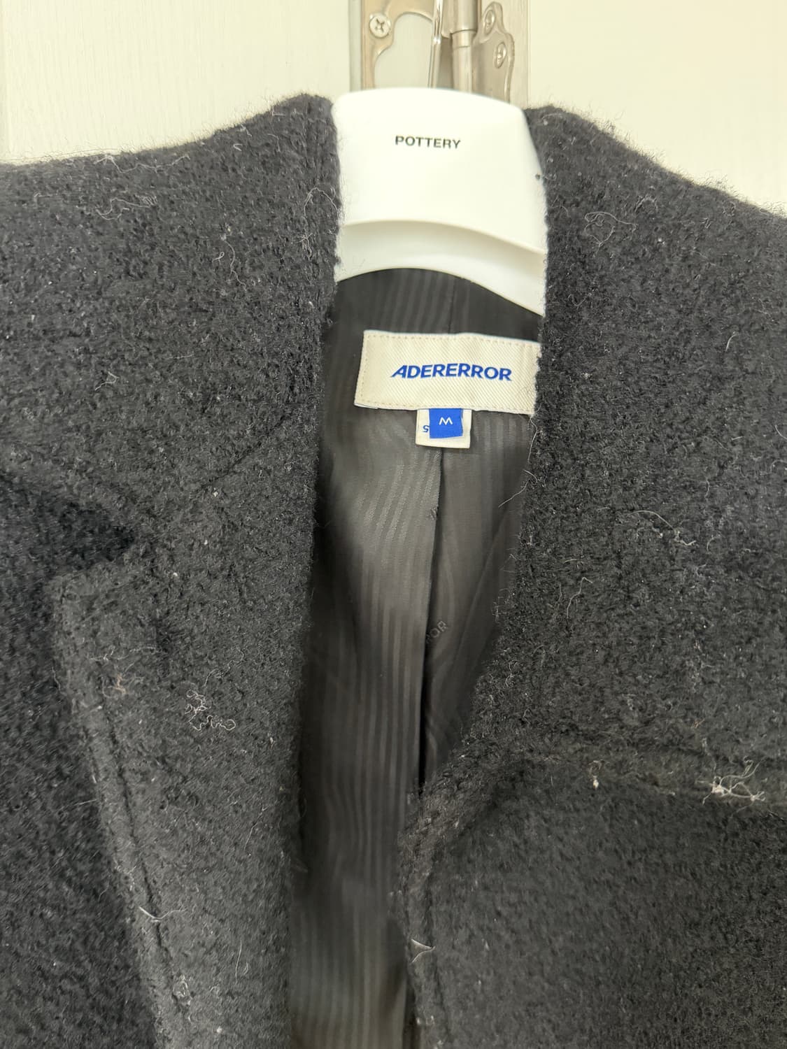 아더에러 블랙 코트 M사이즈 상품이미지4