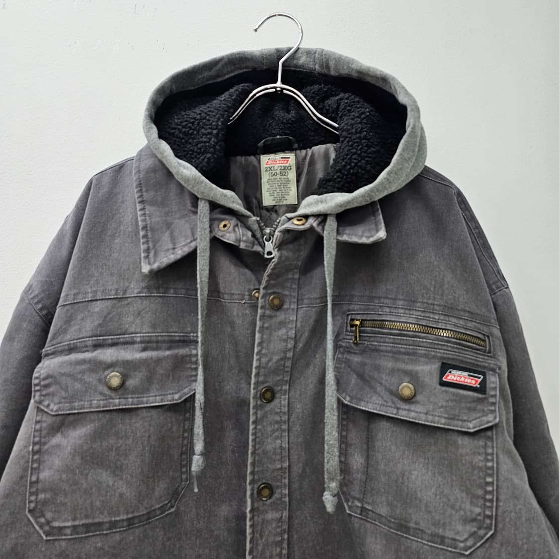 디키즈 워크웨어 후드 셔츠 자켓 상품이미지2