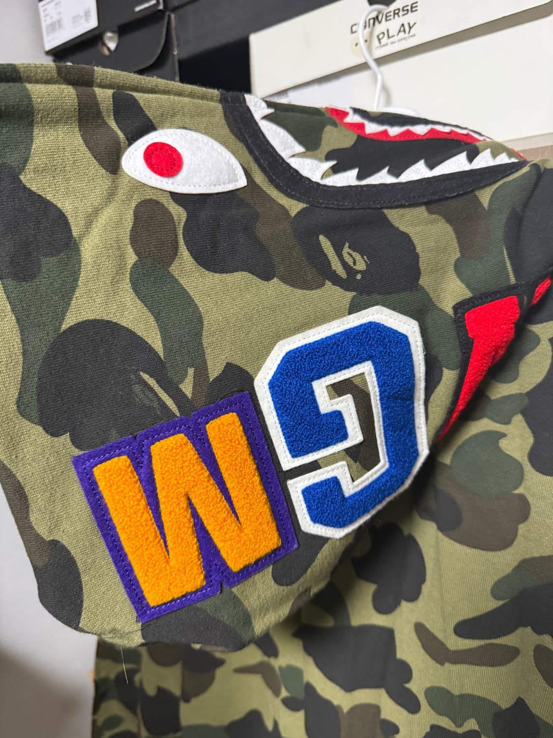 베이프 녹계 후드집업 상품이미지6