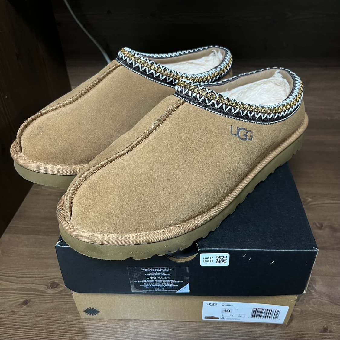 (US10 280) 어그 타스만 슬리퍼 체스트넛 상품이미지3