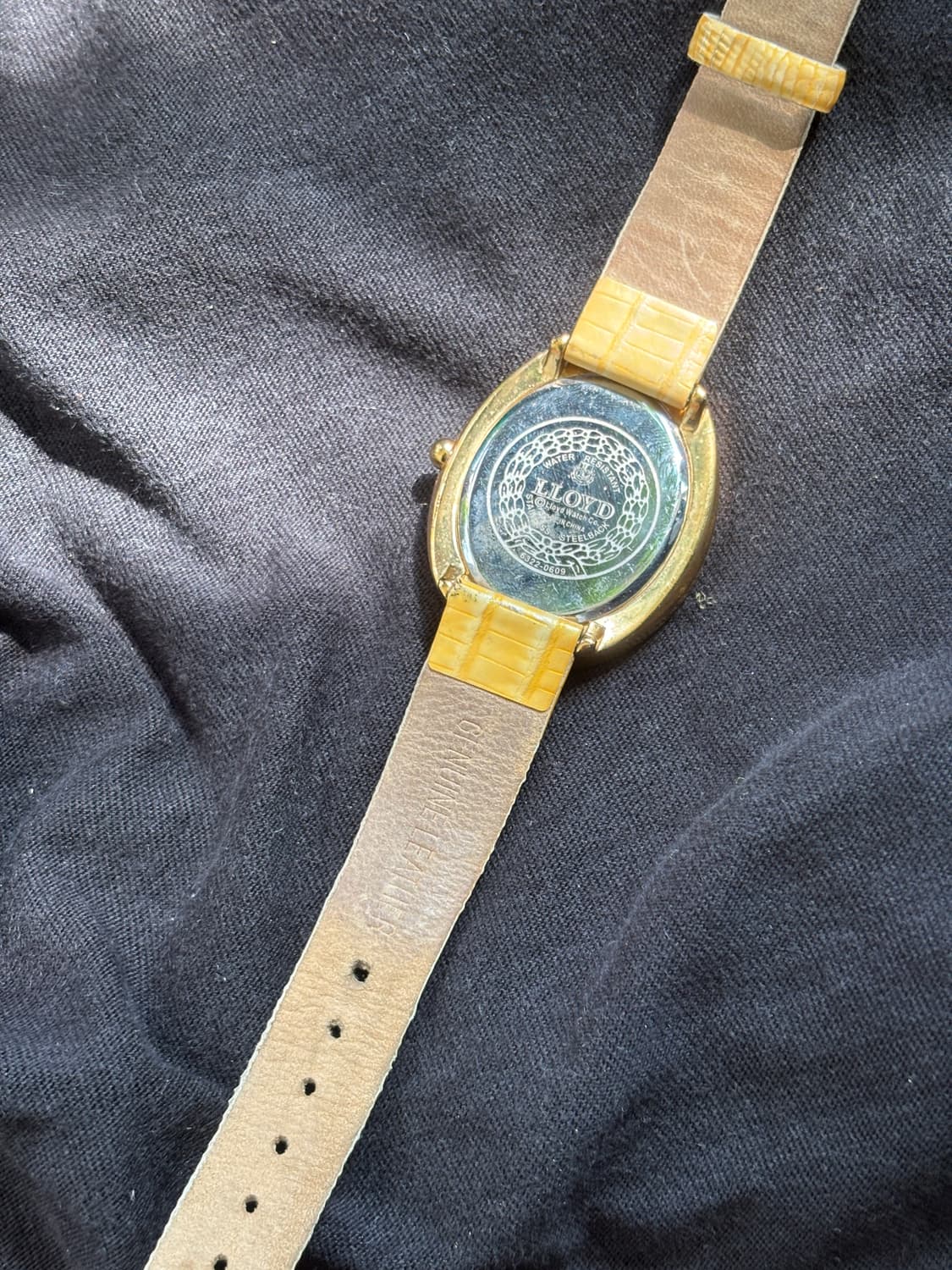 vintage jewelry leather watch 레자 시계 상품이미지9