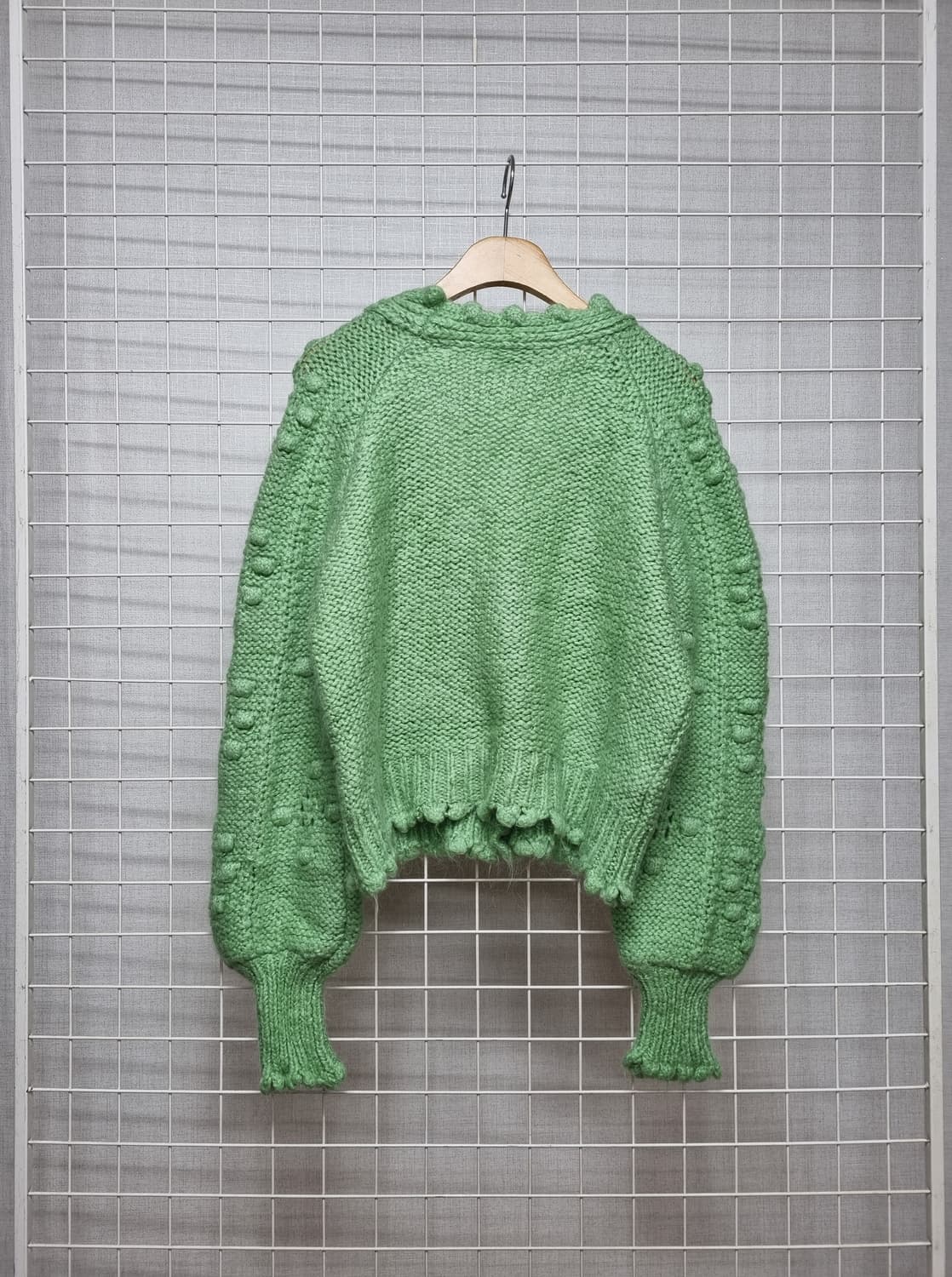 (택포) 자라 니트가디건 (새상품급) 라이트그린 상품이미지2