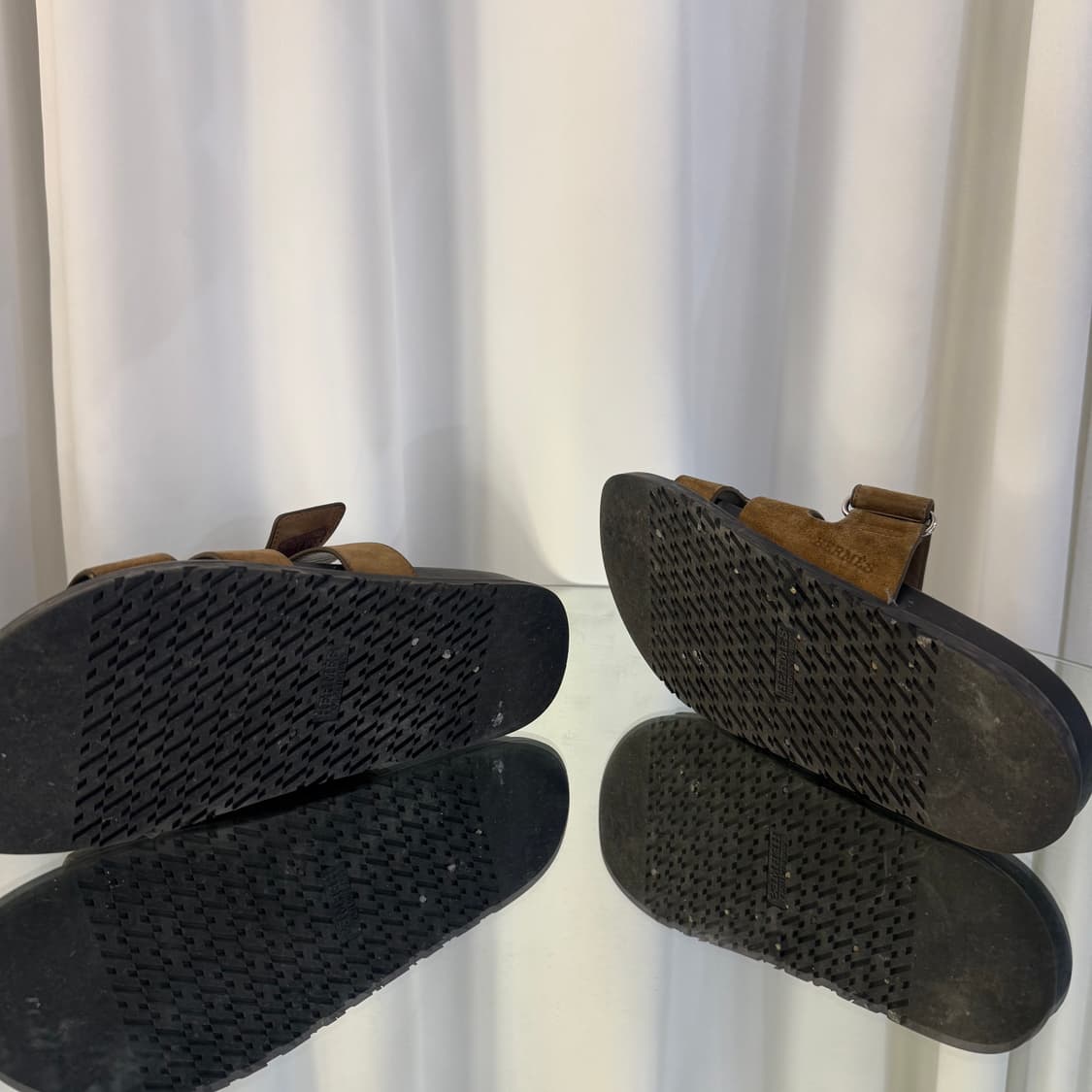 (42) 에르메스 시프레 스웨이드 샌들 슬리퍼  상품이미지3