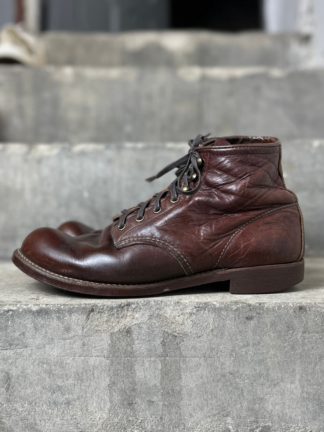 OG USA Made 레드윙 3340 블랙스미스 하드에이징 상품이미지5