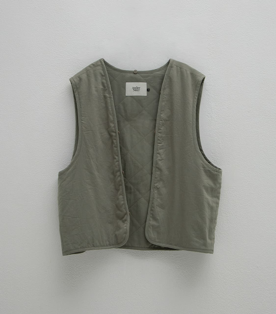 (F) 아틀리에나인  LEATHER COLLAR WORK JACKET 상품이미지8