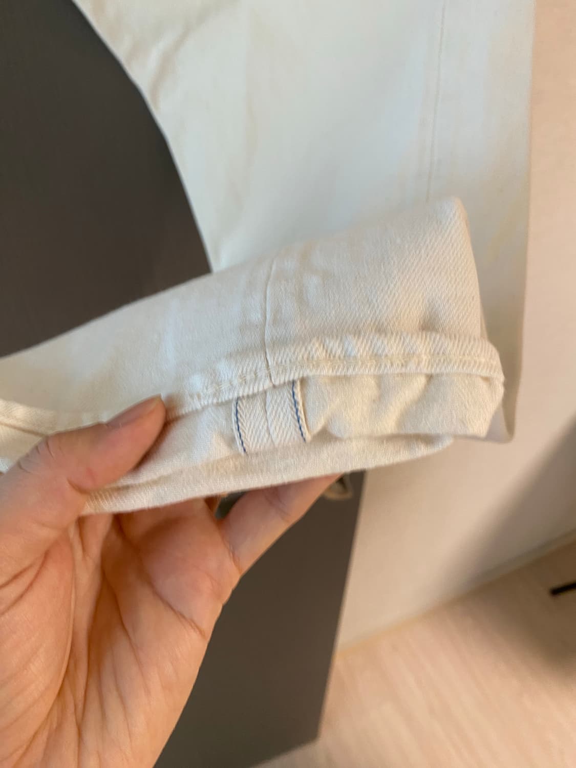 레졸루트 아이보리 710 데님 팬츠 상품이미지7