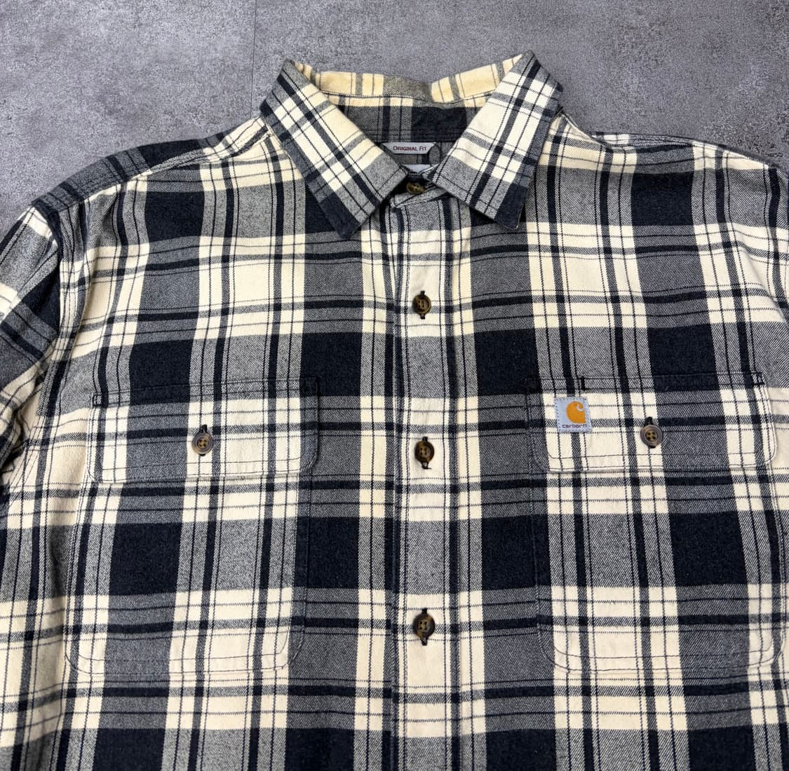 칼하트 플란넬 체크셔츠 상품이미지4