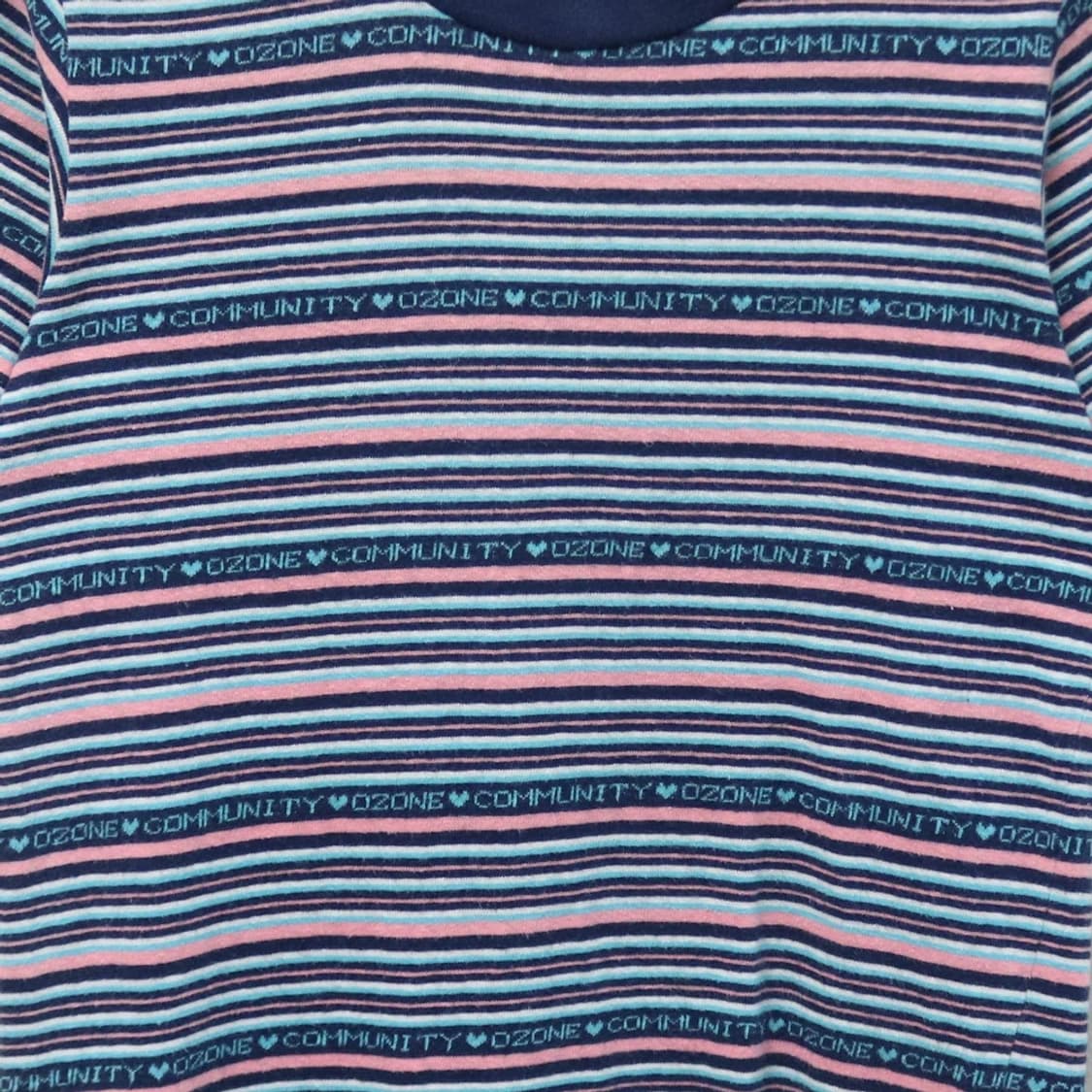 90'S 오존커뮤니티 스트라이프 반팔티셔츠 56404 상품이미지4