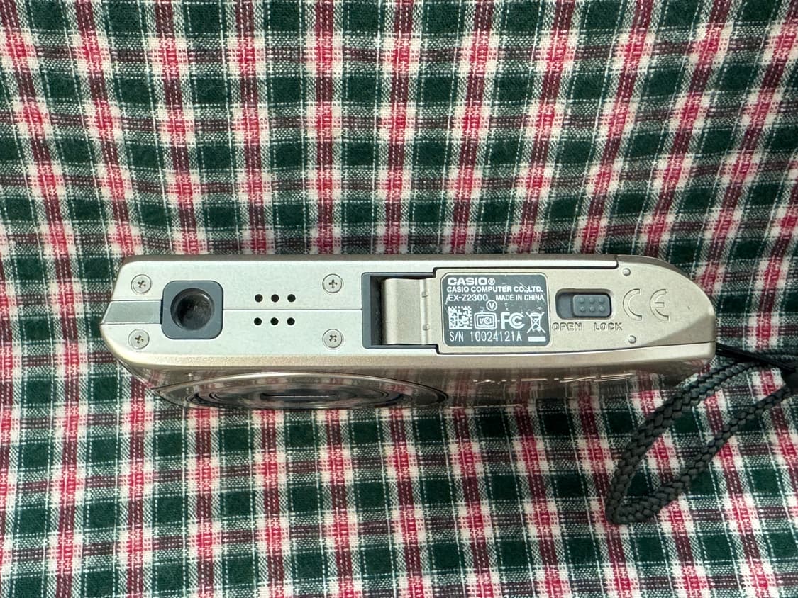 카시오 엑슬림 ex-z2300 아일릿 모카 빈티지 디카🪄✨Casio E 상품이미지4