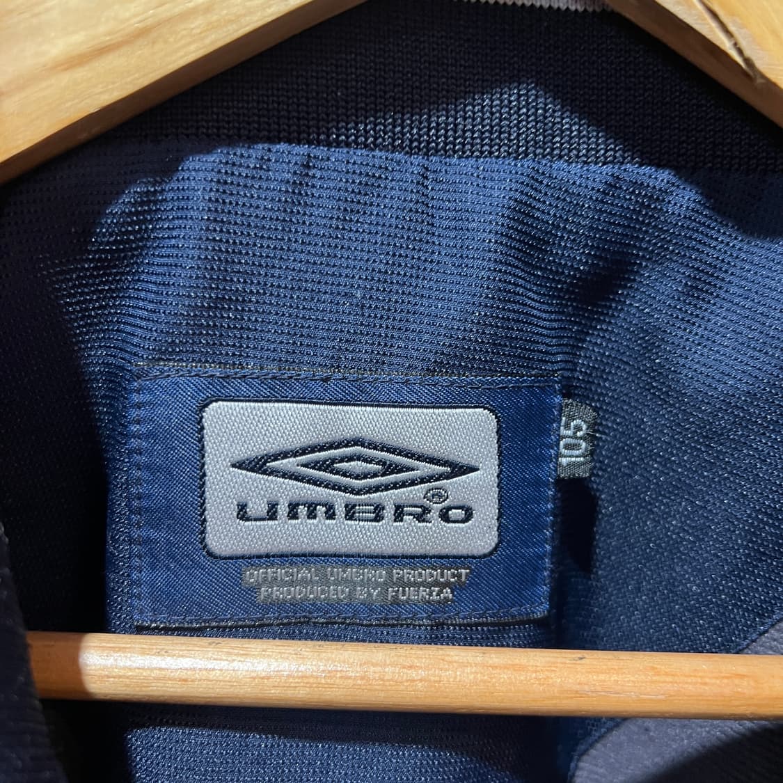 엄브로 90‘s 올드스쿨 배색 바람막이 네이비 상품이미지6