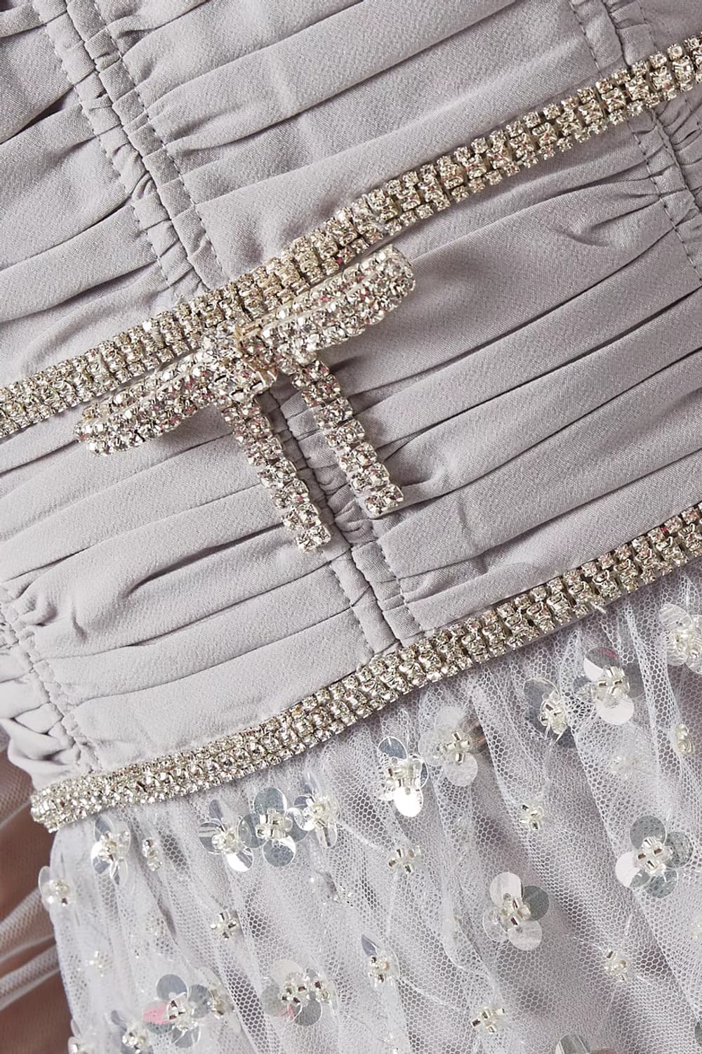 셀프포트레이트 시퀸 엠브로이더드 원피스 상품이미지1