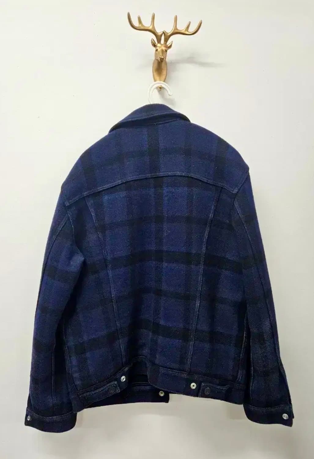 리바이스 울 체크 트러커 자켓 L 상품이미지2