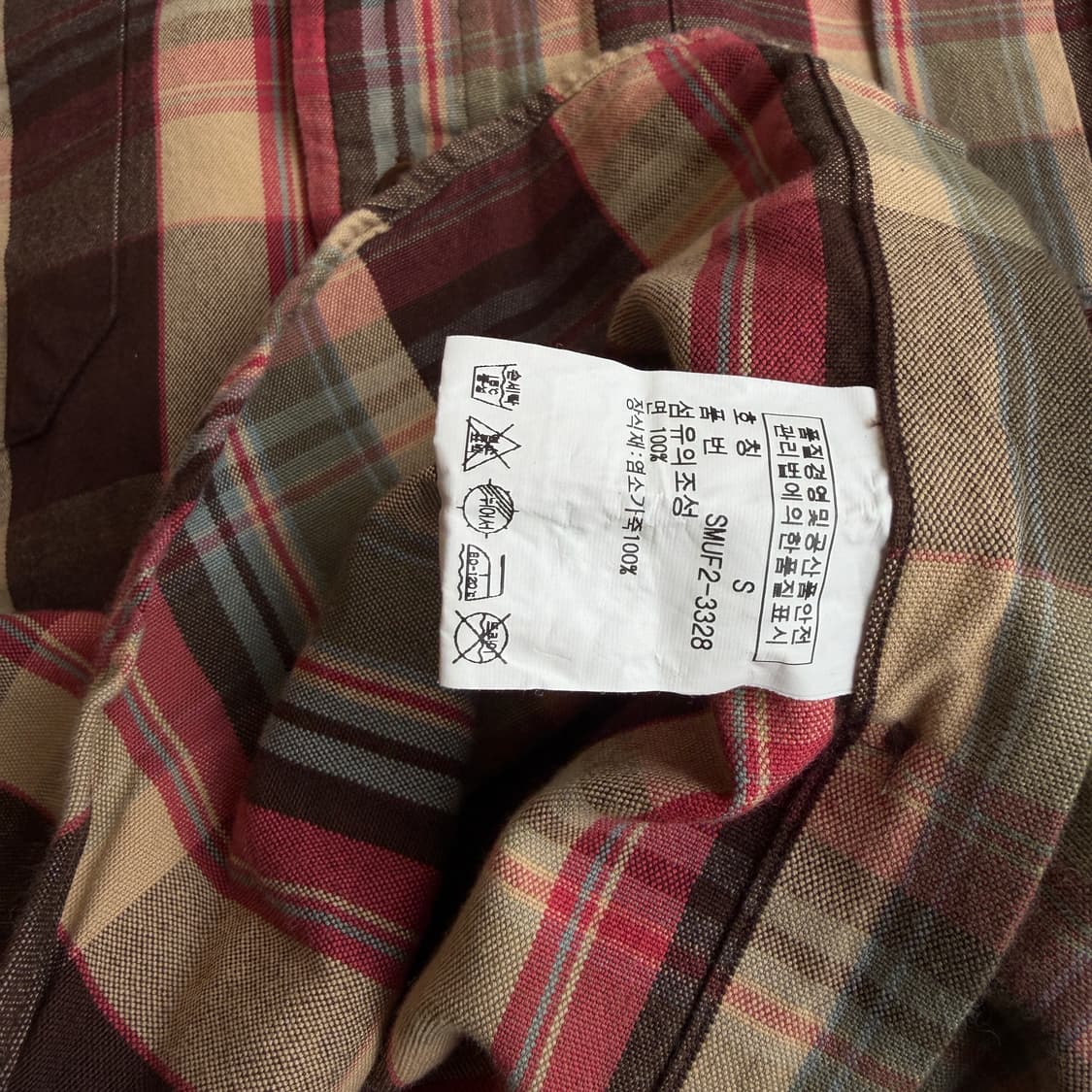 90s 폴로 랄프로렌 웨스턴 체크 셔츠 상품이미지7