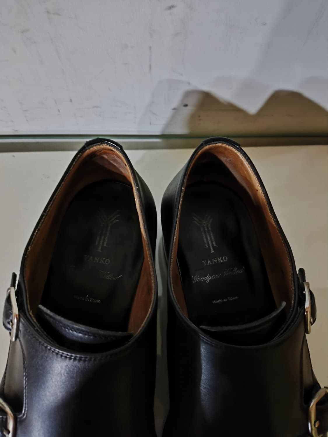 260mm 7 얀코 비브람 더블몽크 이태리 구두  상품이미지6