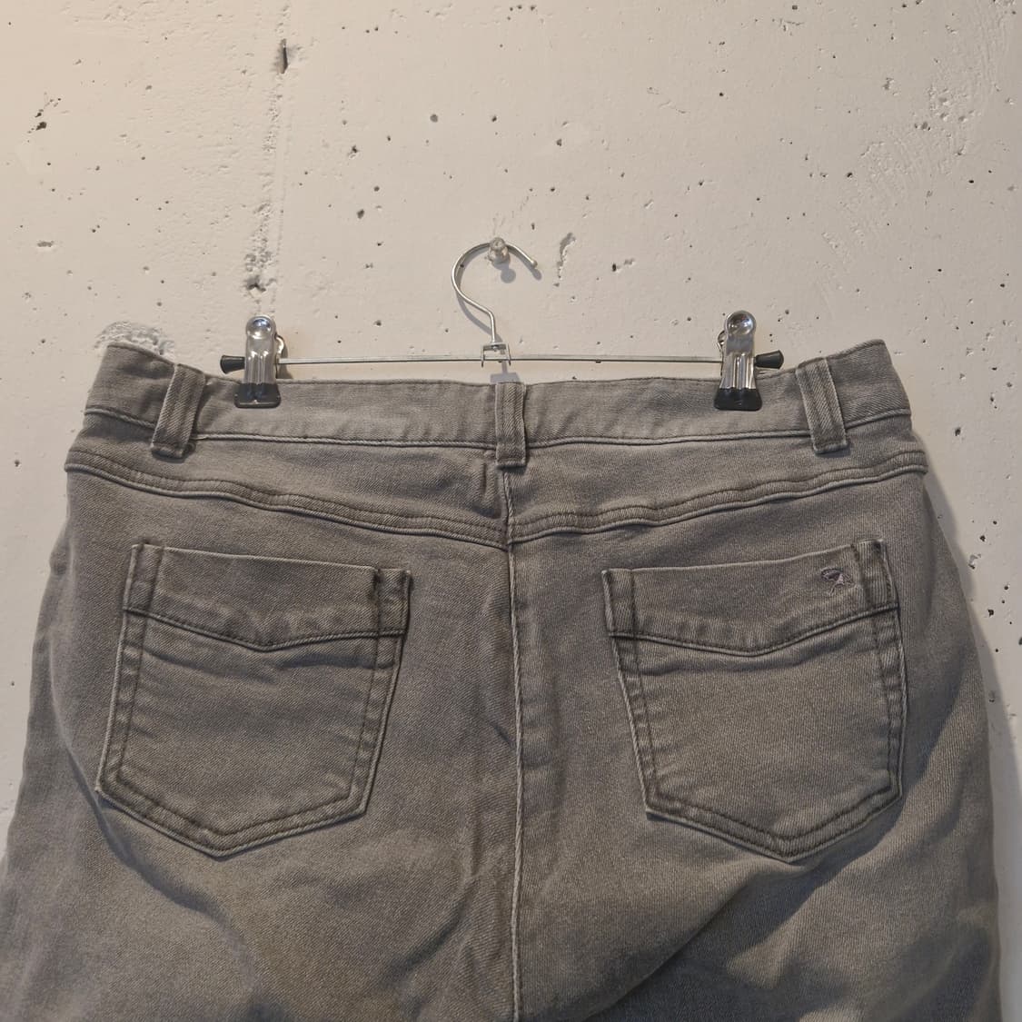 그레이 데님 워싱 청바지 상품이미지3