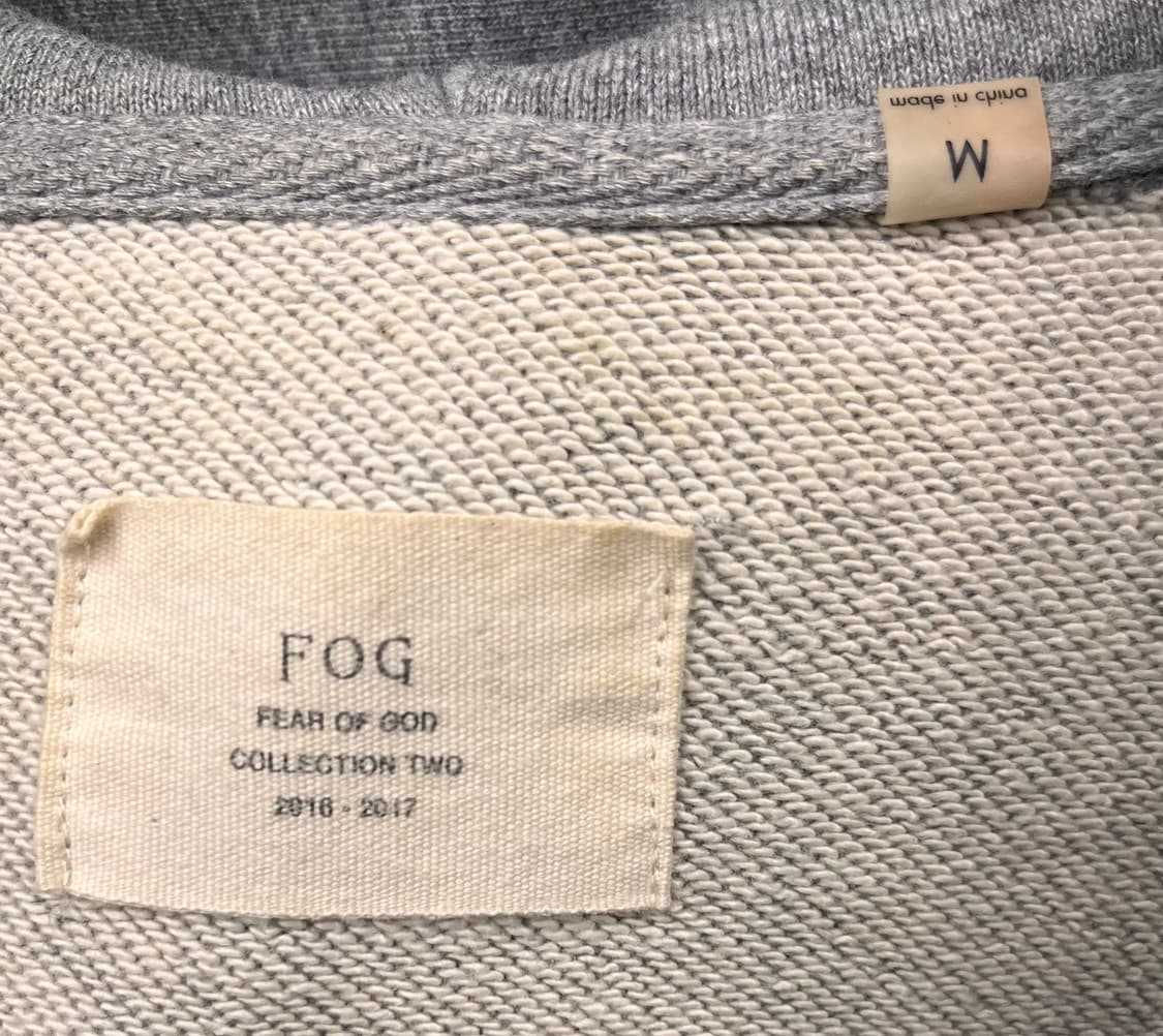 피어오브갓 Fear of God 반집업 후드티 M 상품이미지4