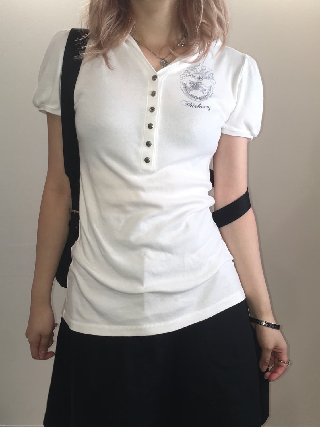 Burberry ivory puff hood t shirt 상품이미지2