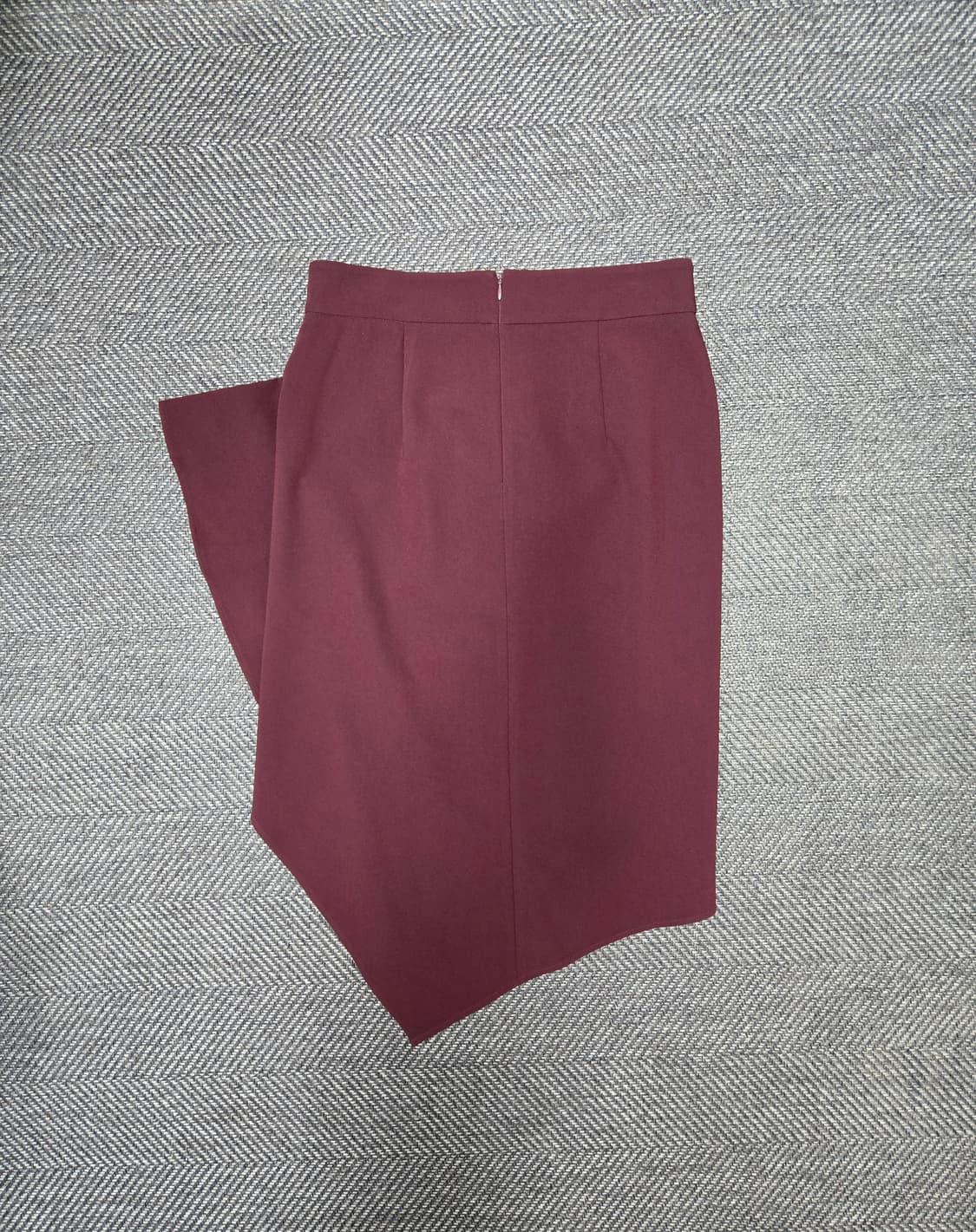 모조에스핀 버건디 스커트 상품이미지2